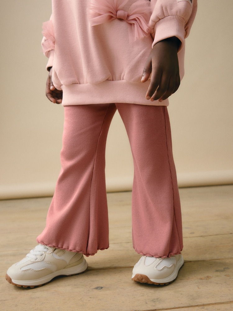 Pink Bow Sweatshirt And Flare Set (3mths-7yrs) - Image 5 of 9
