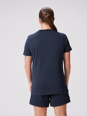 Canterbury Blue British & Irish Lions Rugby Cotton Jersey T-Shirt - Image 2 of 9