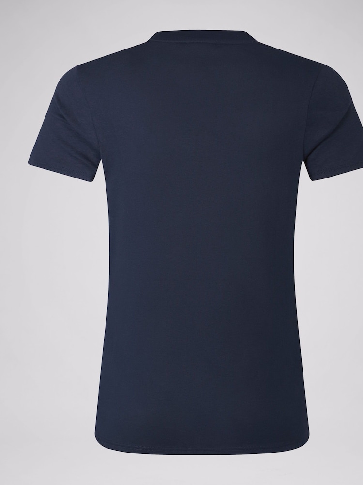 Canterbury Blue British & Irish Lions Rugby Cotton Jersey T-Shirt - Image 6 of 9