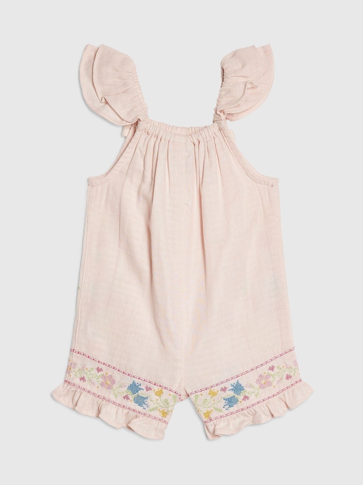 River Island Floral Cross Stitch Romper - Imagen 2 de 4