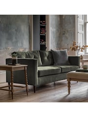 Gallery Home Forest Green Westminster Sofa 3 Seater - Image 1 of 7