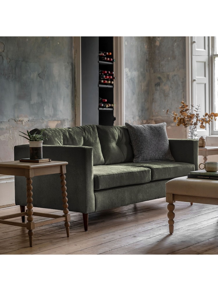 Gallery Home Forest Green Westminster Sofa 3 Seater - Image 1 of 7 Gallery Home Forest Green Westminster Sofa 3 Seater - Image 1 of 7
