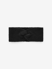 Black Knitted Headband - Image 1 of 3