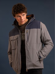 Trespass Grey Eastwell Padded Jacket - Image 3 of 6