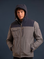 Trespass Grey Eastwell Padded Jacket - Image 4 of 6