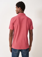 Crew Clothing Pich Pink Plain 100% Cotton Classic Polo Shirt - Image 2 of 4