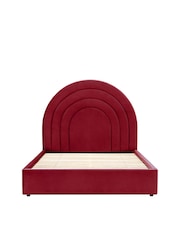 Gallery Home Hawes Upholstered Velvet Bed - Image 1 of 2