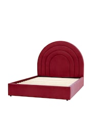 Gallery Home Hawes Upholstered Velvet Bed - Image 2 of 2