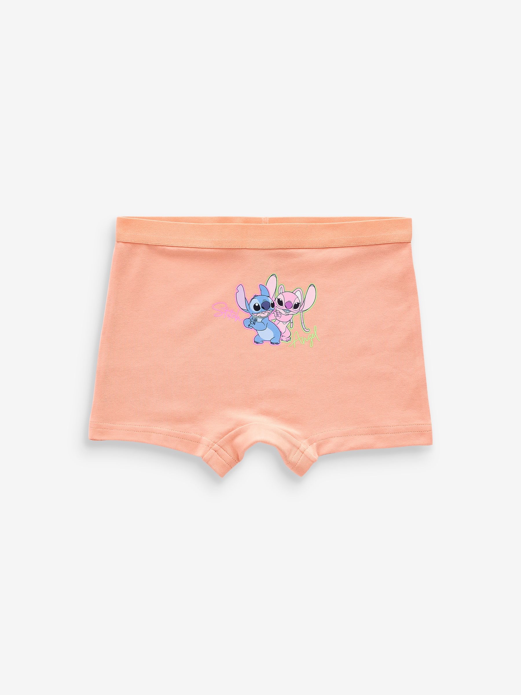 Buy Pink/Blue Lilo And Stitch Shorts Briefs 5 Pack (2-16yrs