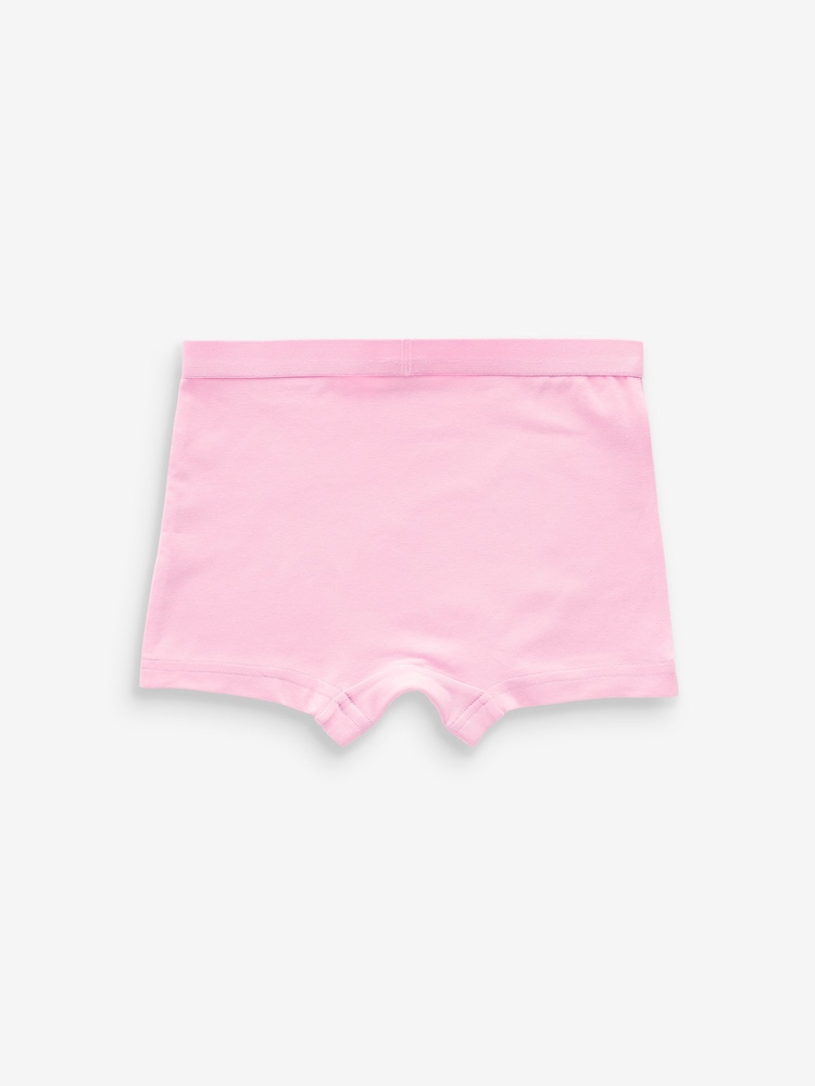 Pink/Blue Lilo And Stitch Shorts Briefs 5 Pack (2-16yrs) - Image 7 of 9