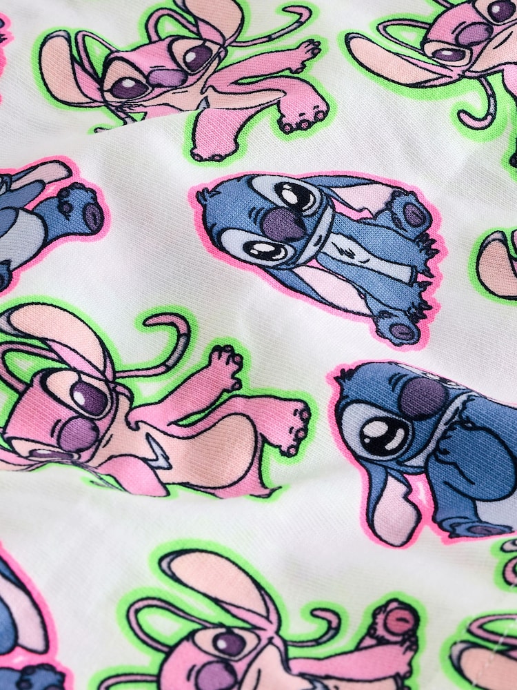Pink/Blue Lilo And Stitch Shorts Briefs 5 Pack (2-16yrs) - Image 9 of 9