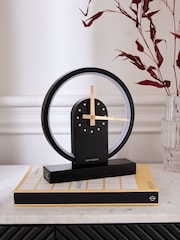 Black Light Up Mantel Clock - Image 2 of 4