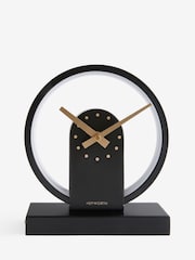 Black Light Up Mantel Clock - Image 4 of 6