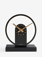 Black Light Up Mantel Clock - Image 5 of 6