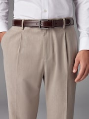 Burgundy Red Signature Formal Belt - Image 1 of 5