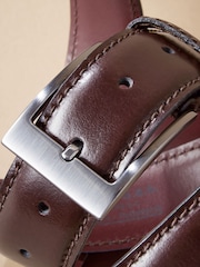 Burgundy Red Signature Formal Belt - Image 5 of 5