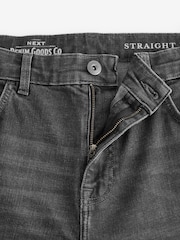 V barvi oglja - Raven kroj - Vintage Wash denim kavbojke - Slika 11 iz 11