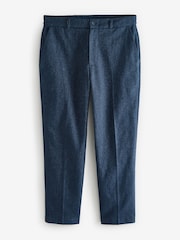 Blue EDIT Denim Look Joggers Trousers - Image 6 of 9