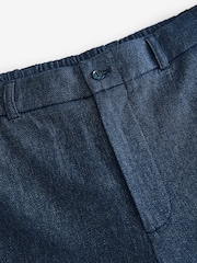 Blue EDIT Denim Look Joggers Trousers - Image 7 of 9