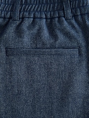 Blue EDIT Denim Look Joggers Trousers - Image 8 of 9