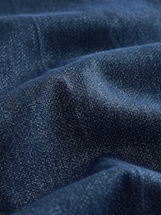 Blue EDIT Denim Look Joggers Trousers - Image 9 of 9