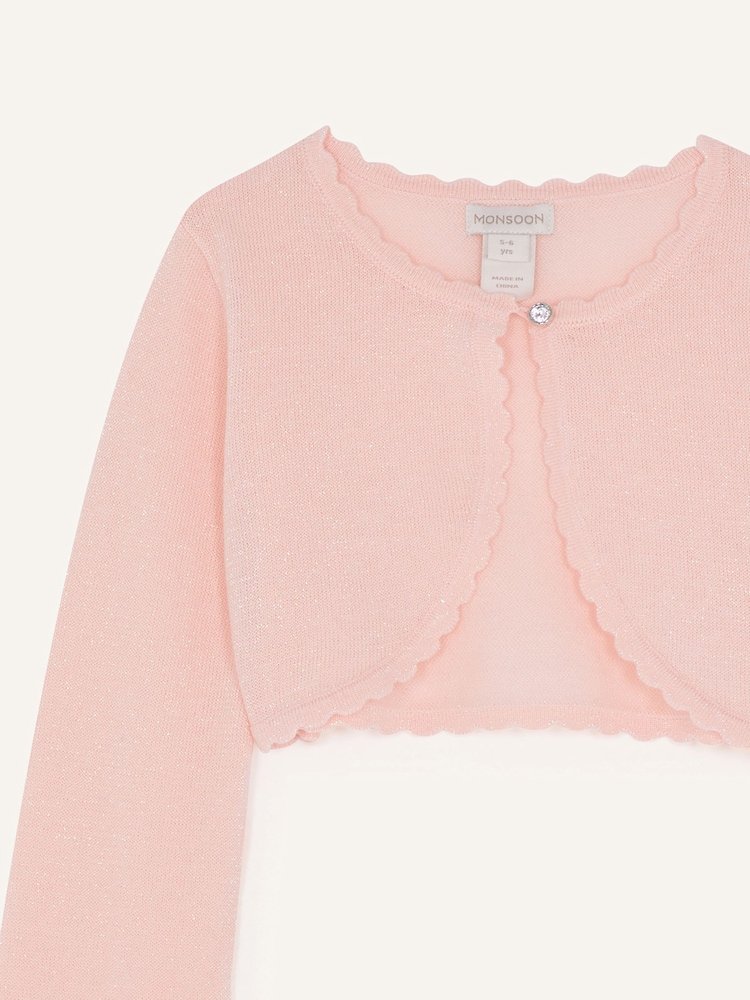 Monsoon Pink Niamh Cardigan - Image 4 of 4