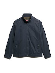 Superdry Blue Merchant Harrington Jacket - Image 4 of 6