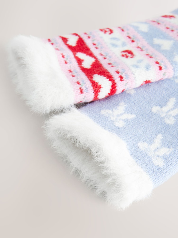 Pack de 2 pares de calcetines con estampado de grecas alpinas de Cath Kidston - Imagen 7 de 7 Pack de 2 pares de calcetines con estampado de grecas alpinas de Cath Kidston - Imagen 7 de 7