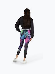 Hype Girls Multi Dark Smudge Black Leggings - Image 2 of 5