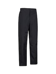 Mountain Warehouse Black Mens Downpour Extreme Waterproof Overtrousers With Short Length - Image 3 of 5