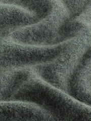 Green Relaxed Fit Signature Brushed Alpaca/Wool Mix Crew Jumper - Image 9 of 9