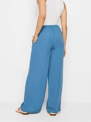 أزرق - بنطلون برجل واسعة للأحجام الصغيرة من Pixiegirl - Image 2 of 6