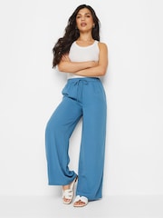 PixieGirl Petite Blue Wide Leg Trousers - Image 3 of 5