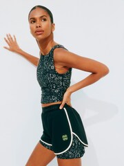 Never Fully Dressed Mono Map Print Running Shorts - Image 3 of 4