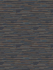 Graham & Brown Blue Empress Grasscloth Wallpaper - Image 2 of 3