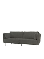 Gallery Home Truffle Grey Windsor Velvet Sofa - Image 2 of 4