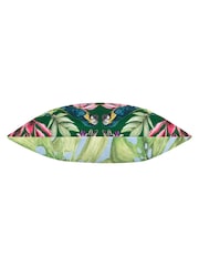 Wylder Dark Green Kali Birds Tropical Outdoor Cushion - Image 3 of 3