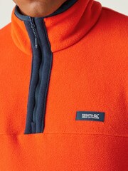 Regatta Orange Callide Quarter Zip Fleece - Image 5 of 8