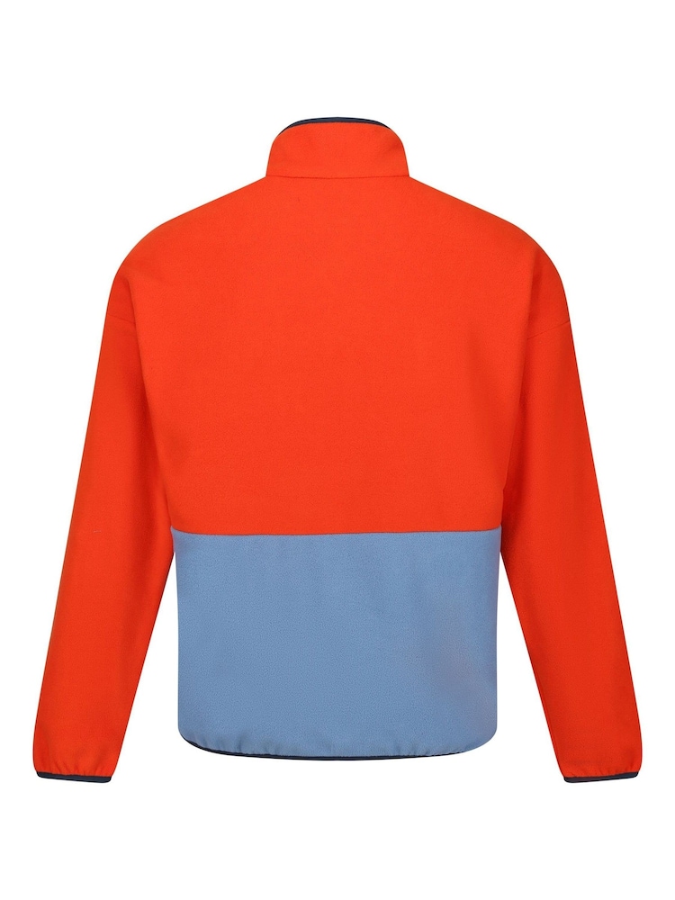 Regatta Orange Callide Quarter Zip Fleece - Image 8 of 8