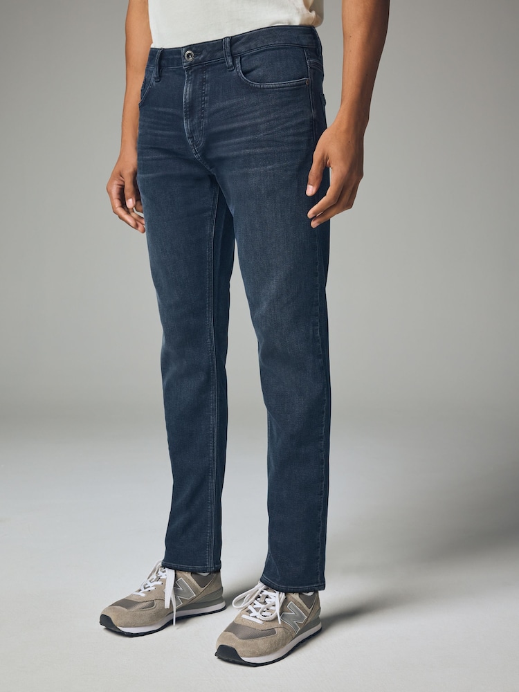 Blue Ink Slim Fit Comfort Stretch Jeans - Image 1 of 13