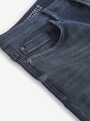 Blue Ink Slim Fit Comfort Stretch Jeans - Image 11 of 13