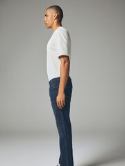 Blue Ink Slim Fit Comfort Stretch Jeans - Image 3 of 13