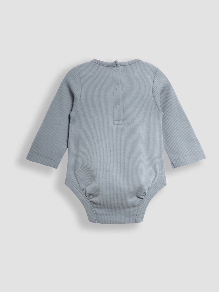 JoJo Maman Bébé Blue Baby 3 Piece Hedgehog Set - Image 7 of 11
