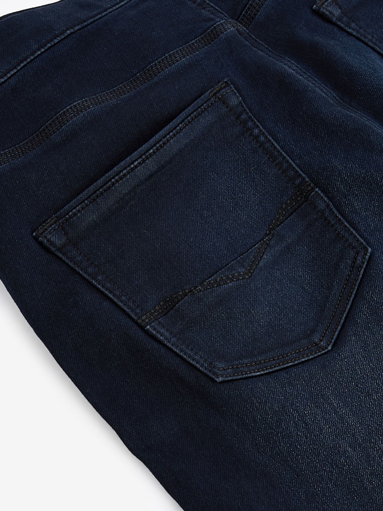 Azul profundo - Ajuste fino - Jeans elásticos confortáveis - Imagem 13 de 13