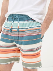 FatFace Blue Trescoe Stripe Shorts - Image 2 of 4