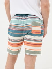 FatFace Blue Trescoe Stripe Shorts - Image 3 of 4