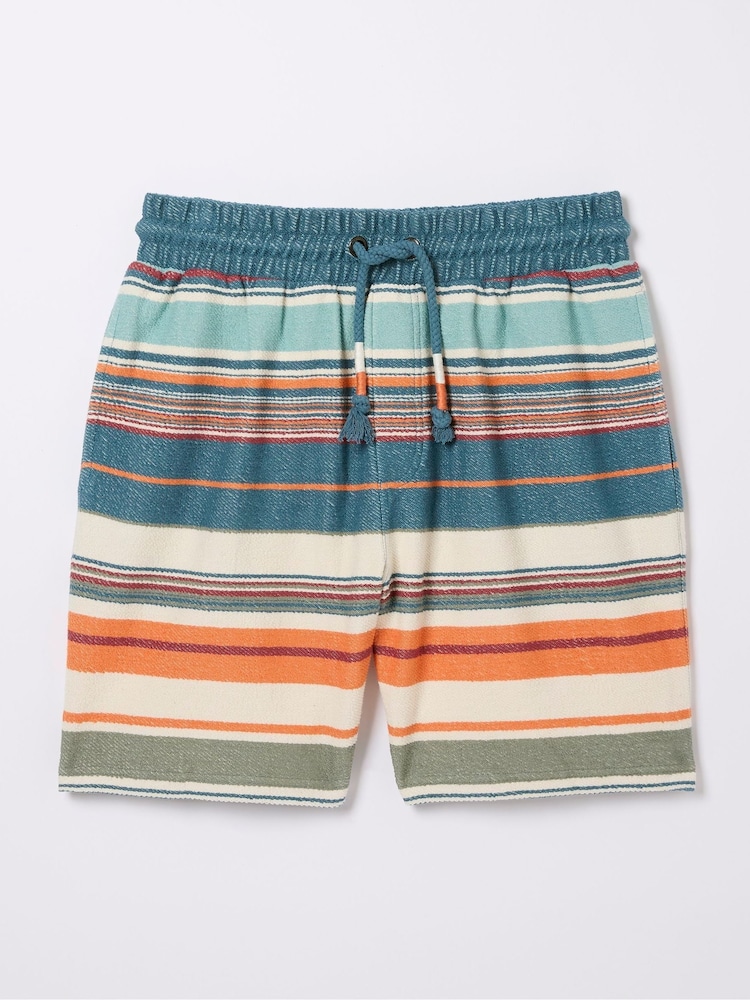 FatFace Blue Trescoe Stripe Shorts - Image 4 of 4