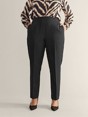 Evans Curve Tapered Black Trousers - Image 1 of 4