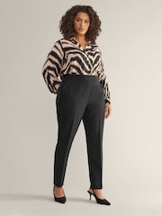 Evans Curve Tapered Black Trousers - Image 2 of 4