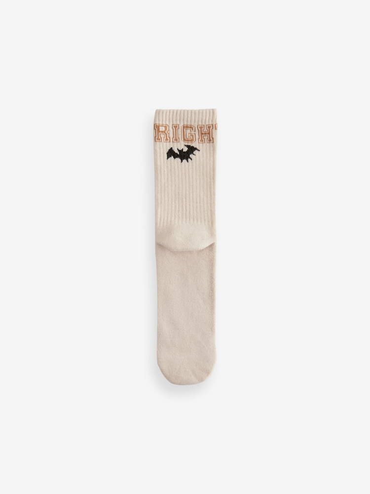 Slogan d’Halloween - Lot de chaussettes de sport côtelées (Oz 4 avec soutien de voûte plantaire - Image 4 of 11